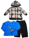 Kids Headquarters - Baby Boys 3 Pc Pant Set