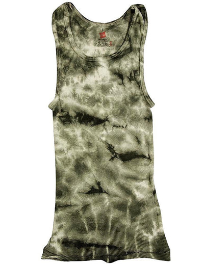 Hanes - Big Girls Ribbed Tie Dye Tank Top