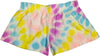 Flowers by Zoe - Little Girls Tie Dye Mesh Short