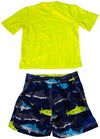 Carter's - Baby Boys 2PC Short Sleeve Rashguard Swim Set