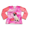 Mis Tee V-Us - Little Girls' Long Sleeve Hollywood Dog Top