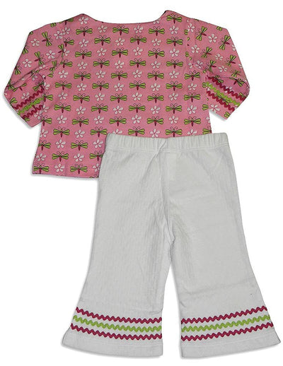 Snopea - Baby Girls Long Sleeve Pant Set