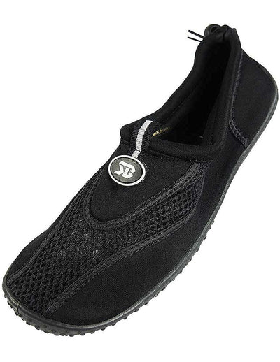 StarBay - Womens Water Shoe Aqua Sock, Black 37355-11B(M)US