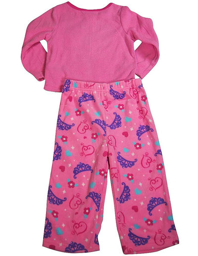 Sofia the First - Little Girls Sofia the First Long Sleeve Fleece Pajamas