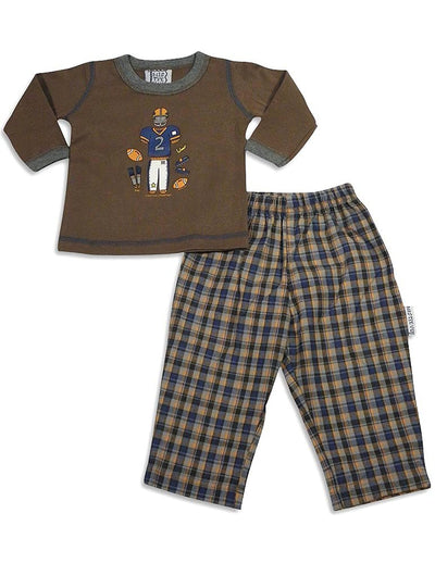 Mis Tee V-Us - Baby Boys Long Sleeve Pant Set