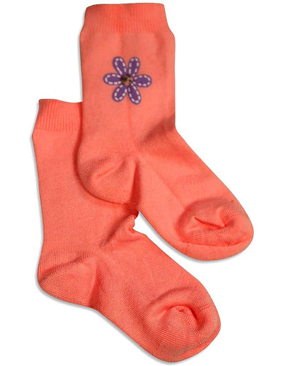 Tic Tac Toe Girls Ankle Socks