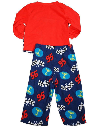 Disney Cars - Baby Boys Long Sleeve Fleece Cars Pajamas