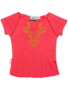 Wild Mango - Baby Girls Ribbed Short Sleeved Top