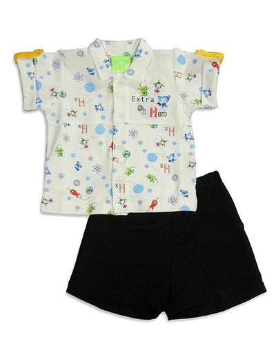 SnoPea - Baby Boys Short Sleeve Short Set