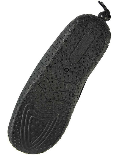 StarBay - Womens Water Shoe Aqua Sock, Black 37355-10B(M)US