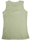 Monkey Wear - Big Girls' Decorative Ribbed Tank