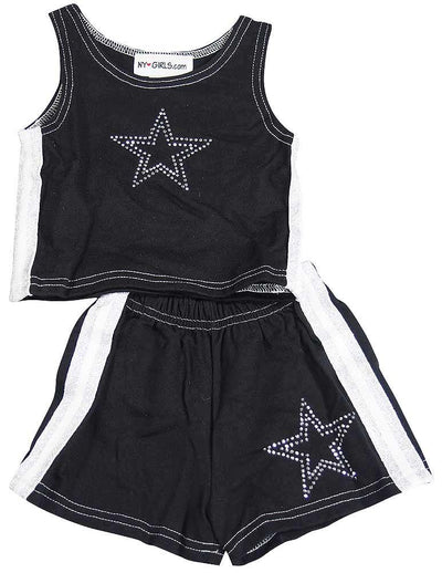 NY Girls.com - Little Girls 2 Piece Short Set