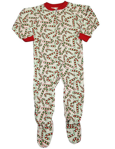 Sara's Prints - Little Boys Long Sleeve Footed Coverall