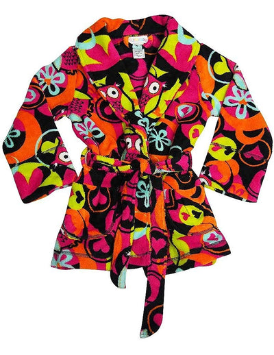 I heart Tweenklz - Big Girls' Plush Bathrobe