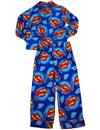 Superman - Little Boys Long Sleeve Superman Pajamas