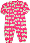 New Potatoes - Baby Girls Long Sleeve Cotton Coverall - 9 Fun Patterns - 30 Day Guarantee