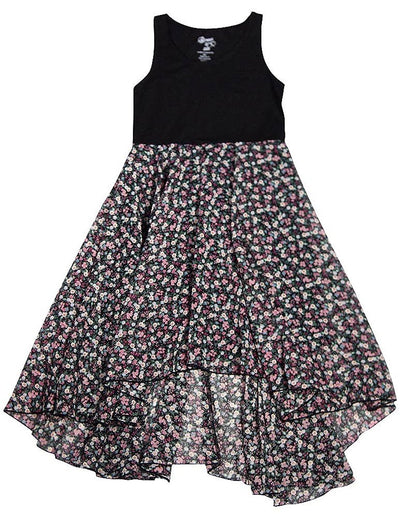 Flowers by Zoe - Big Girls' Sleeveless Floral Dress - 4 Colors - 30 Day Guarantee