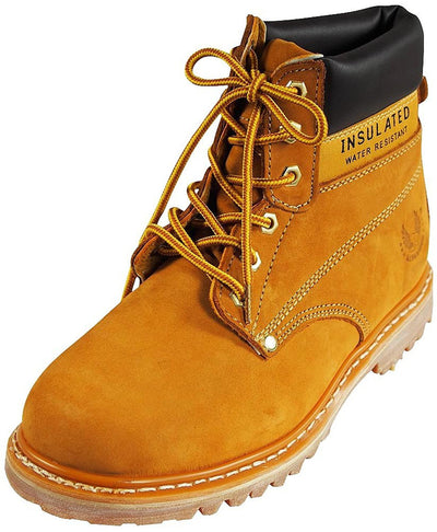 Kingshow - Mens Water Resistant Snow Work Boot