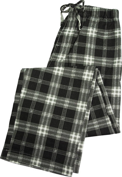 B O P J. - Mens Value Printed Plaid Flannel Sleep Lounge Pant