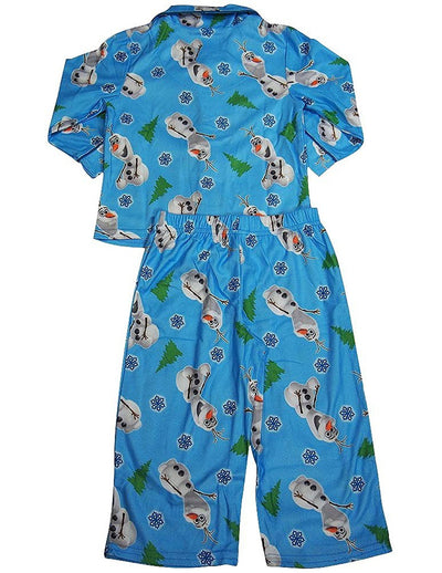 Frozen by Disney - Little Boys Long Sleeve Olaf Pajamas