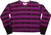 Purple Orchid - Little Girls Long Sleeve Cropped Top