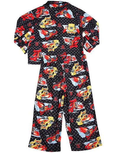 Disney Cars - Little Boys Long Sleeve Pajamas