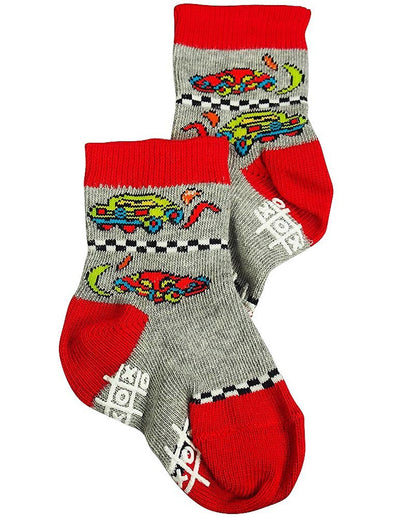 Tic Tac Toe - Baby Boys Sock