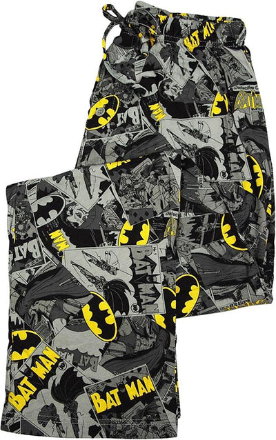 DC Comics Batman Comic Book Pages Lounge Pant for men (Small)