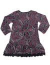 Girlfriends by Anita G - Little Girls' Long Sleeve Paisley Dress