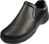 Natural Uniforms - Ladies, Womens Premium Leather Clogs - Medical, Dental, Nursing Shoes - Rubber Sole