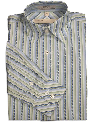 Perry Ellis - Big Boys Long Sleeve Dress Shirt