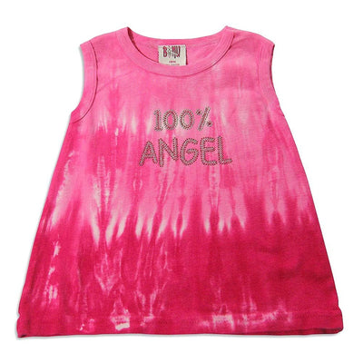 B-Nu by Purple Orchid - Baby Girls Sleeveless Tie Dye Top