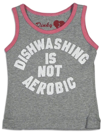 Dinky Souvenir - Baby Girls Football Helmet Tank Top