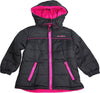 Pink Platinum - Little Girls Hooded Parka Jacket