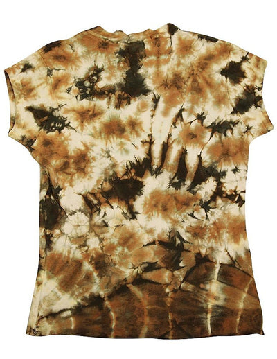 So Nikki - Big Girls Short Sleeve Tie Dye Top