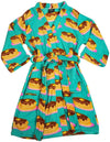 Fancy Girlz - Big Girls Long Sleeve Plush Robe