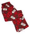 Fun Boxers - Mens Do Not Open Lounge Pants, Red 37223-Small