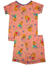 Disney Princess - Little Girls' Short Sleeve Shortie Pajamas