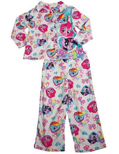 My Little Pony - Little Girls Long Sleeve Pajamas