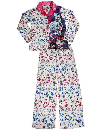 Monster High - Big Girls Long Sleeve Pajamas