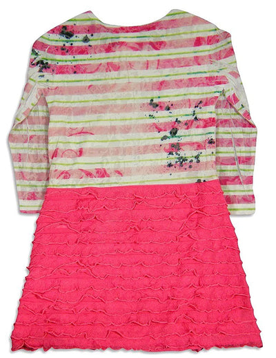 Lipstik Little Girls - Little Girls Long Sleeve Striped Dress