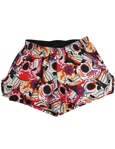 Zara Terez - Big Girls' Day of the Dead Gym Shorts