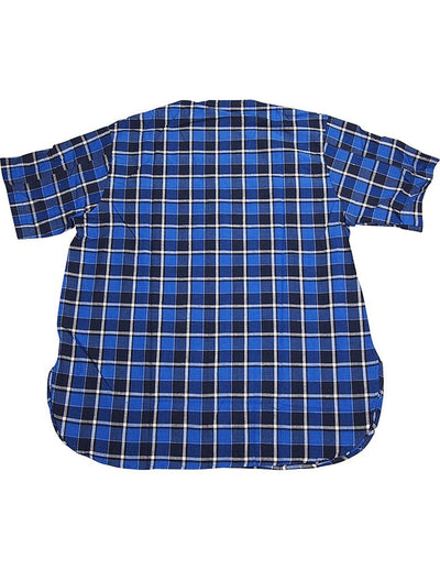 Varsity - Mens Short Sleeve Plaid Broadcloth Lounge Top