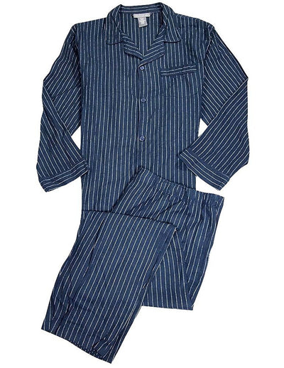 Private Label - Mens Big and Tall Flannel Pajamas