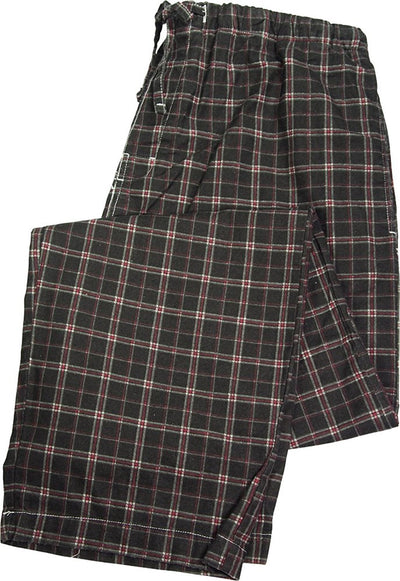 B O P J. - Mens Value Printed Plaid Flannel Sleep Lounge Pant