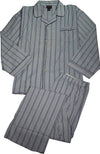 Botony 500 - Mens Big Long Sleeve Long Leg Broadcloth Pajamas