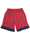 Private Label - Ladies Plaid Flannel Boxer Shorts