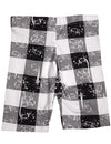 SO NIKKI Girls Plaid Bike Short