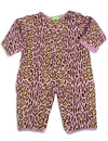 Snopea - Baby Girls Long Sleeve Leopard Coverall