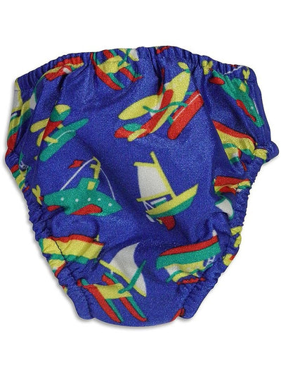 My Pool Pal - Baby Boys Boats Reusable Swim Diaper